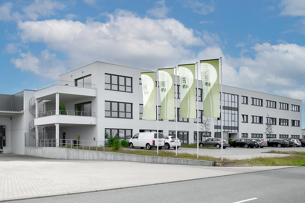 Unternehmensgebäude der TecMed Deutschland GmbH