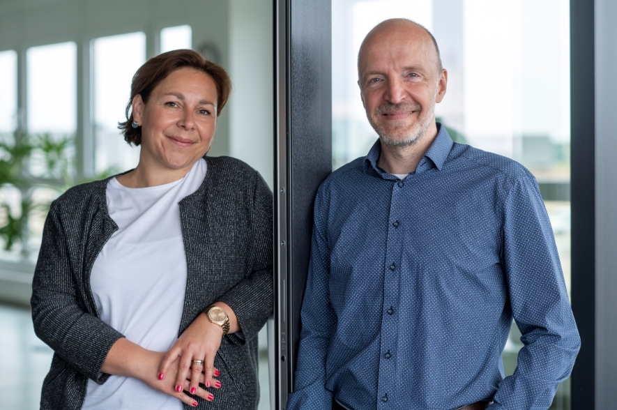 Foto: Jörn Lehmann Jana Kämpf und Raimo Sump